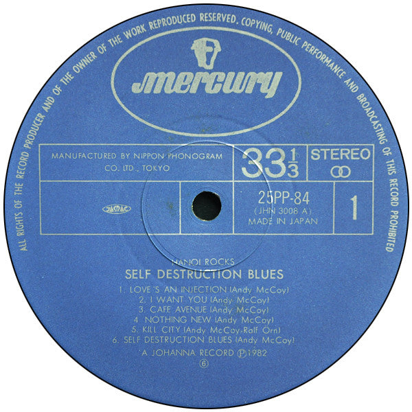 Self Destruction Blues