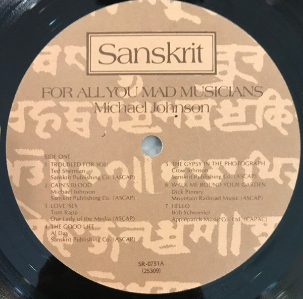 For All You Mad Musicians