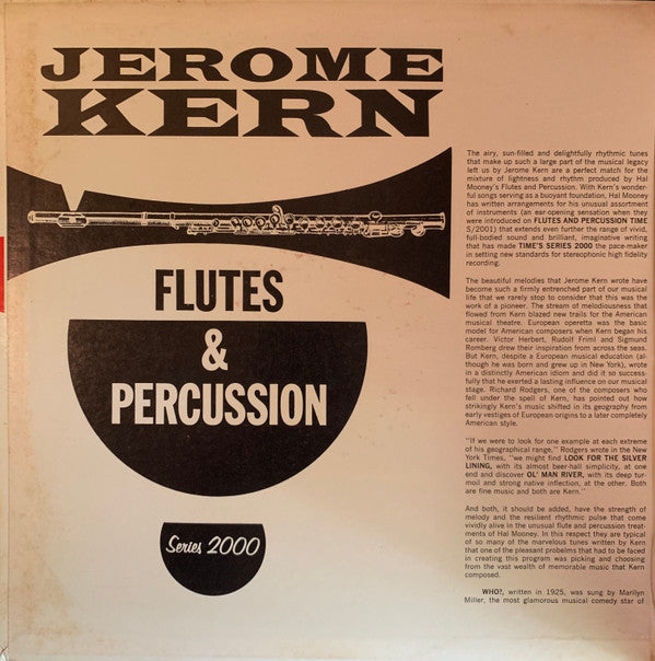 Jerome Kern Flutes & Percussion