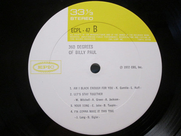 360 Degrees Of Billy Paul