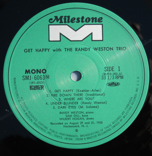 Get Happy With The Randy Weston Trio