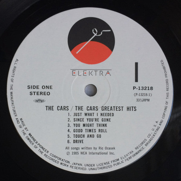 The Cars Greatest Hits