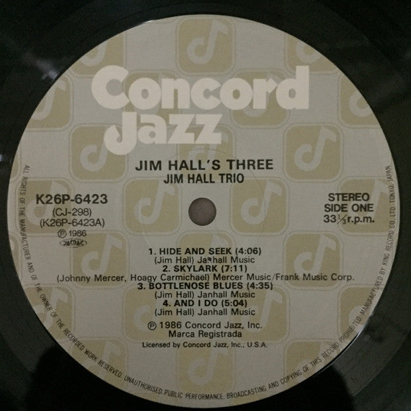 Jim Hall's Three