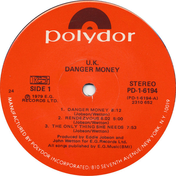 Danger Money