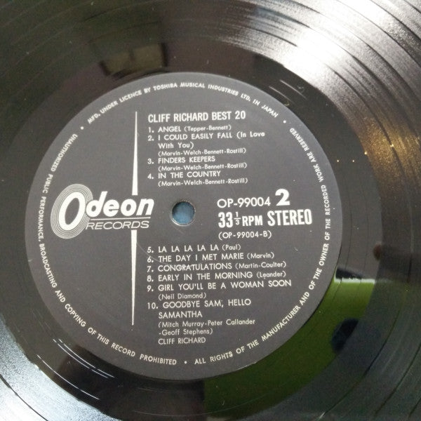 Cliff Richard Best 20