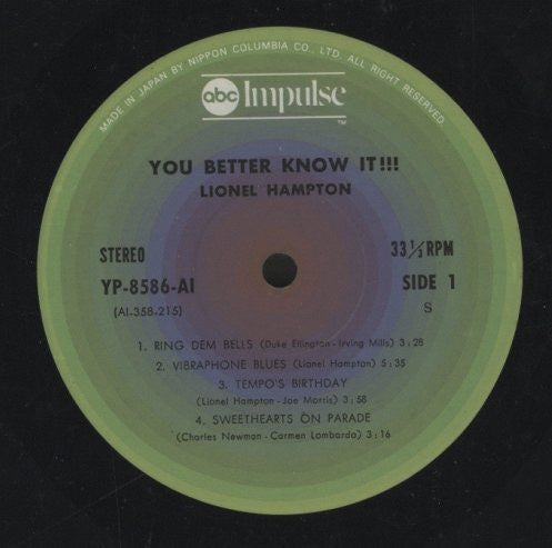 You Better Know It!!!