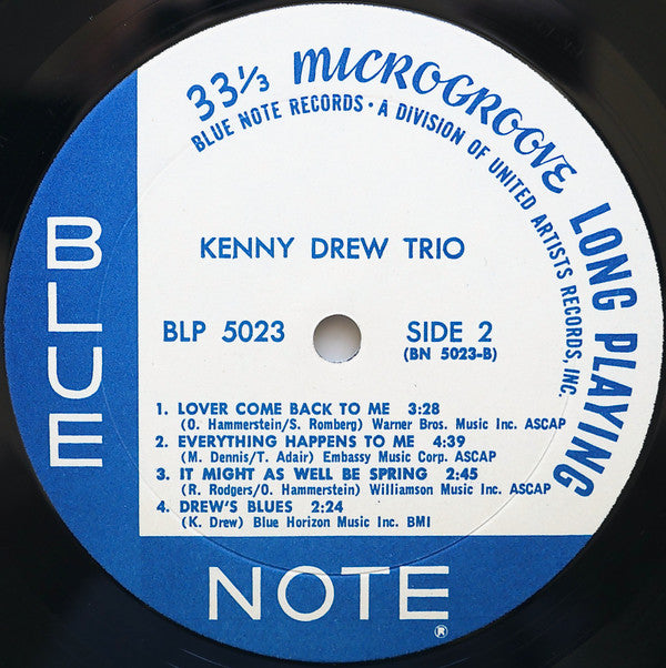 New Faces – New Sounds, Introducing The Kenny Drew Trio