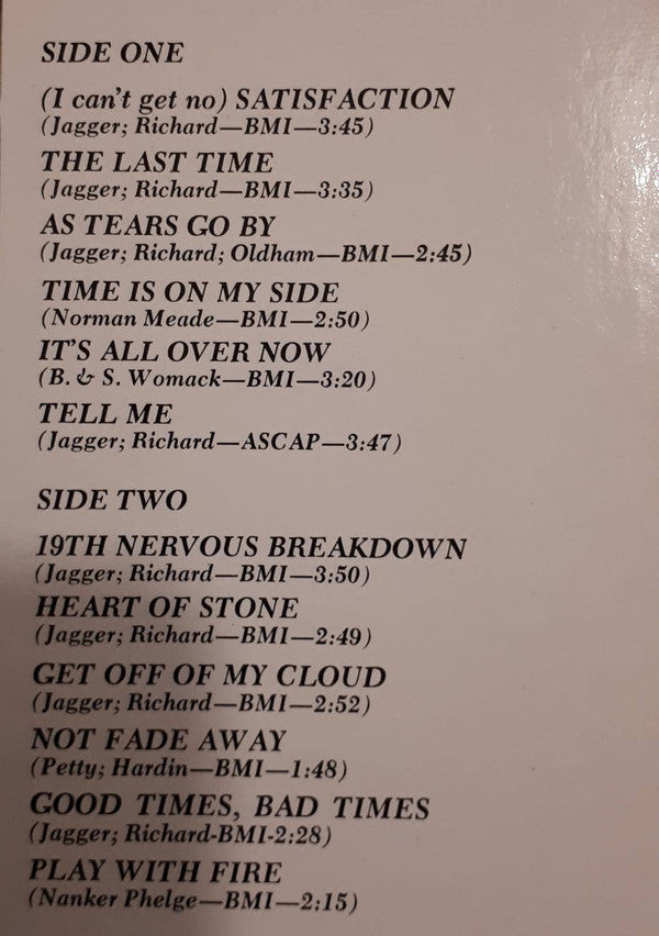 Big Hits (High Tide And Green Grass)