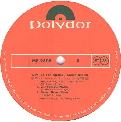 James Brown Live At The Apollo