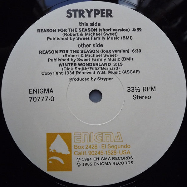 Reason For The Season