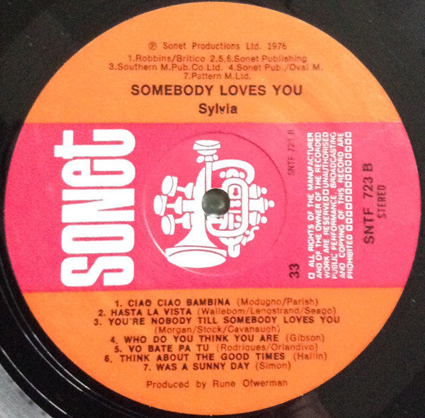 Somebody Loves You