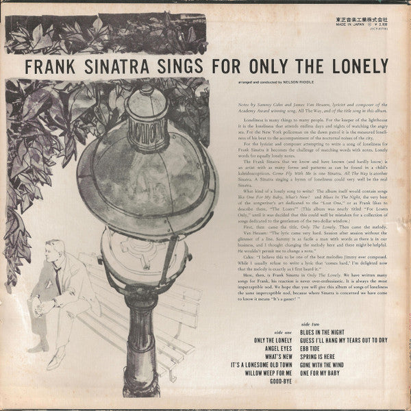 Frank Sinatra Sings For Only The Lonely