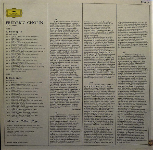 Études Op. 10 & Op. 25