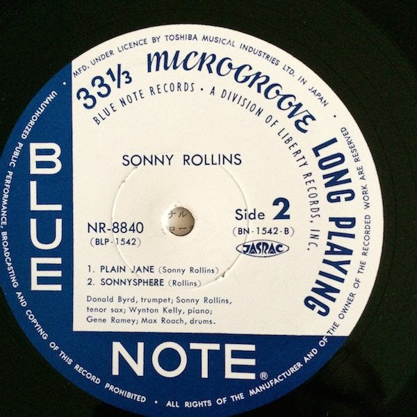 Sonny Rollins Volume 1