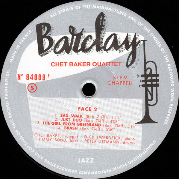 Chet Baker Quartet