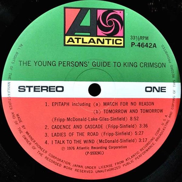The Young Persons' Guide To King Crimson