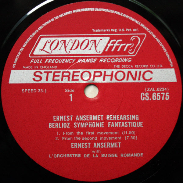 Symphonie Fantastique / Le Corsaire Overture / / Rehearsing Berlioz Symphonie Fantastique