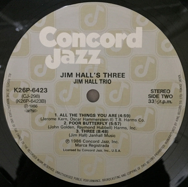 Jim Hall's Three