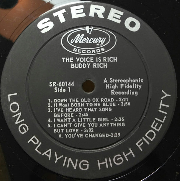 The Voice Is Rich