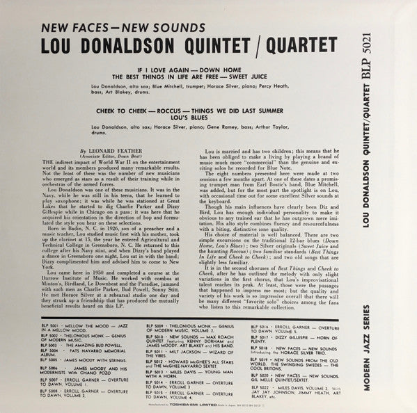 New Faces – New Sounds