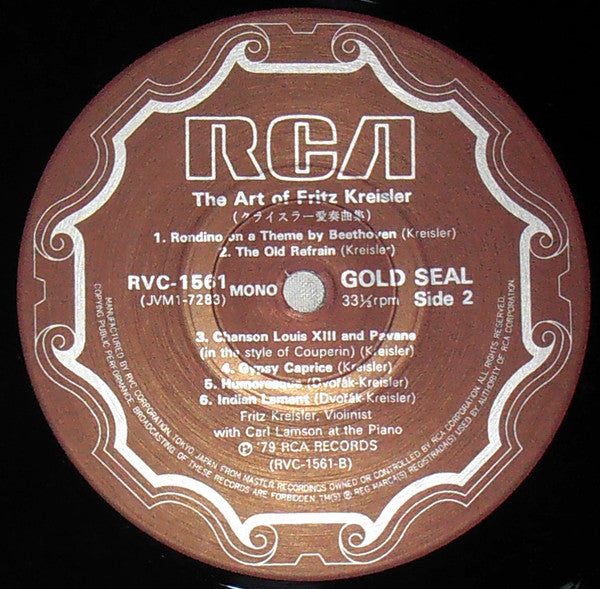 The Art Of Fritz Kreisler