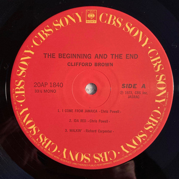 The Beginning And The End