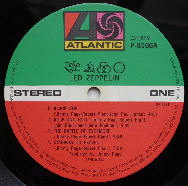 Untitled = レッド・ツェッペリン IV