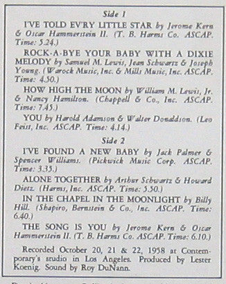 Sonny Rollins And The Contemporary Leaders