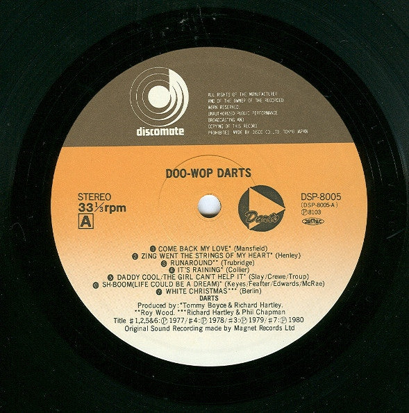 Doo-Wop Darts