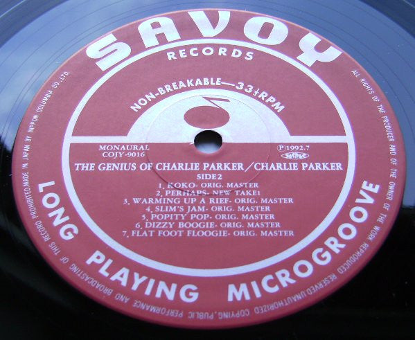 The Genius Of Charlie Parker