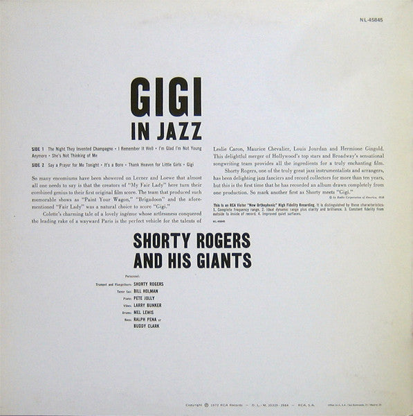 "Gigi" In Jazz