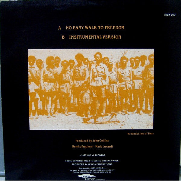 No Easy Walk To Freedom