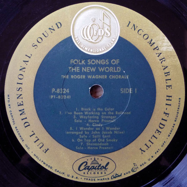 Folk Songs Of The New World