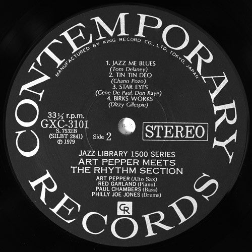 Art Pepper Meets The Rhythm Section