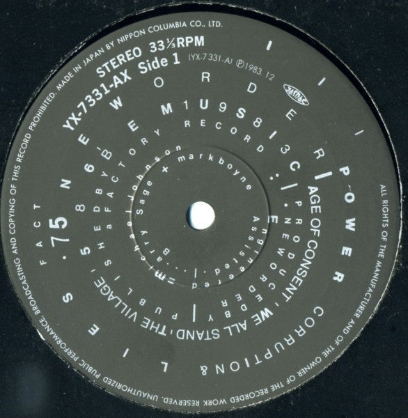 Power Corruption & Lies = 権力の美学