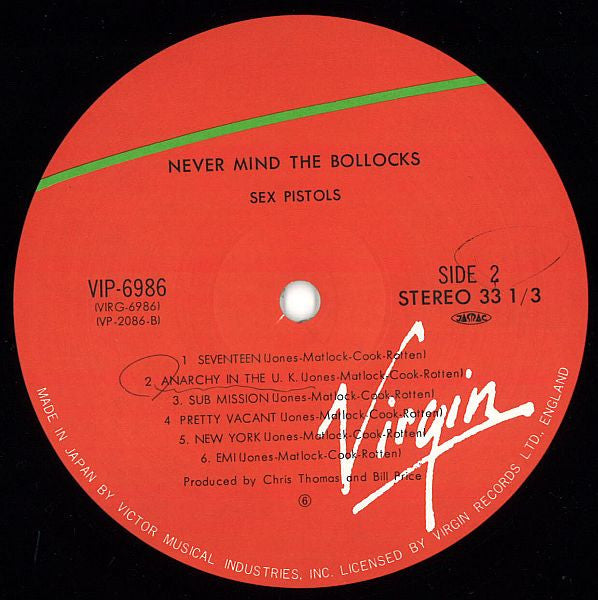 Never Mind The Bollocks Here's The Sex Pistols