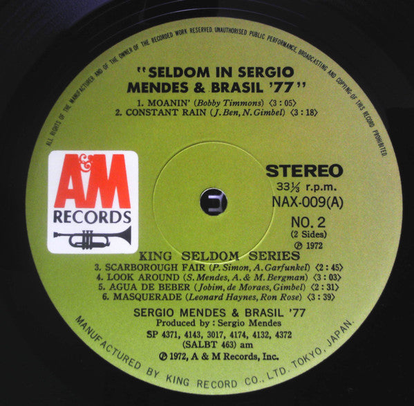 Seldom In Sérgio Mendes & Brasil '77