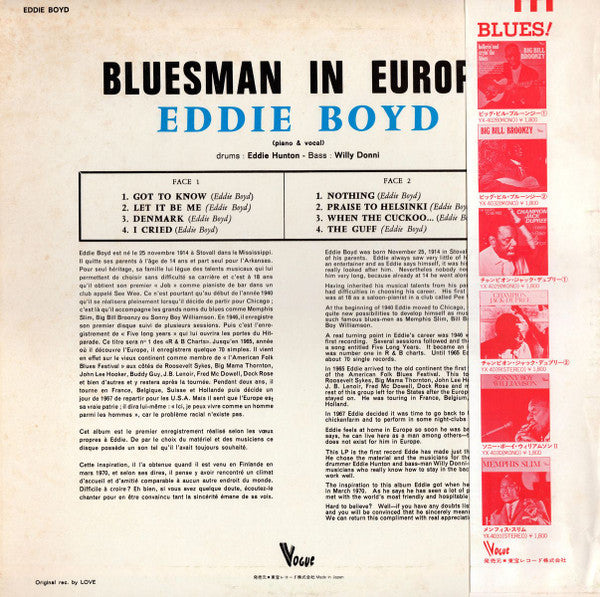 Bluesman In Europe