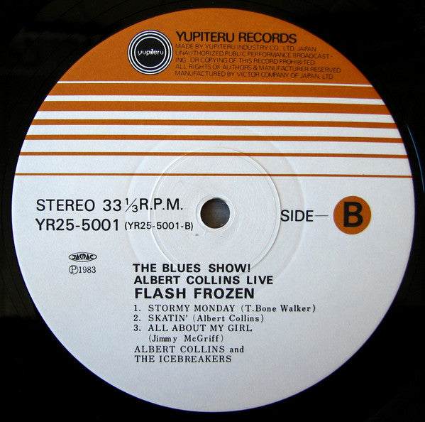 Flash Frozen The Blues Show! Albert Collins Live