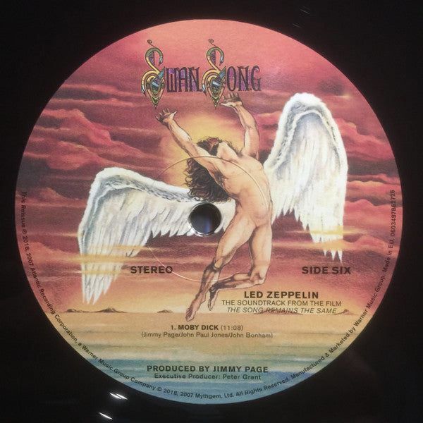 The Soundtrack From The Film Led Zeppelin The Song Remains The Same