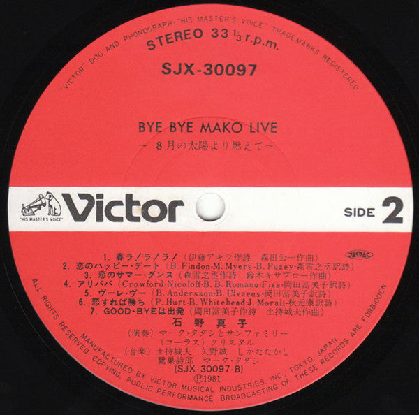 Bye Bye Mako Live〜8月の太陽より燃えて〜