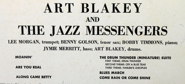 Art Blakey & The Jazz Messengers