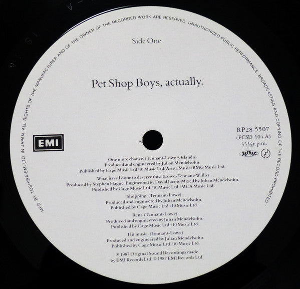 Actually = 哀しみの天使