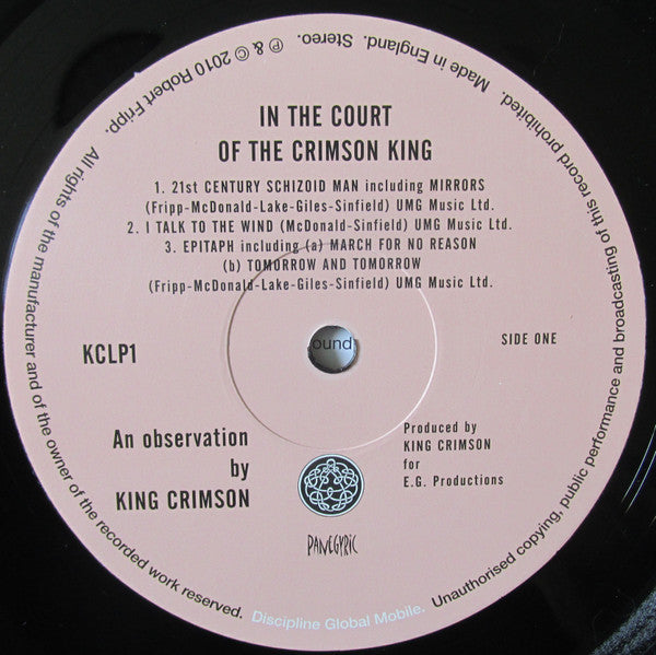In The Court Of The Crimson King (An Observation By King Crimson)