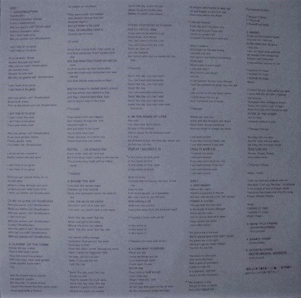 Ghostbusters - Original Soundtrack Album