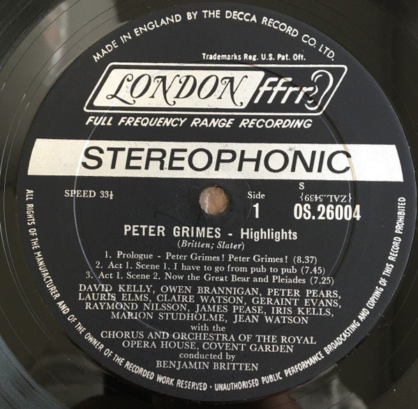 Peter Grimes - Highlights