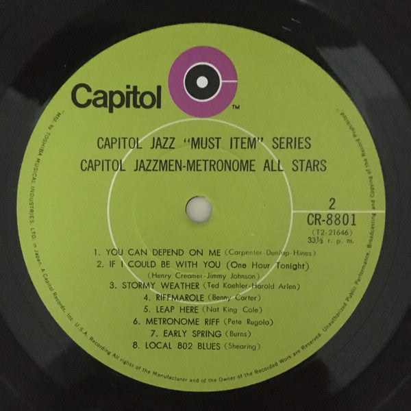 Capitol Jazzmen-Metronome All Stars