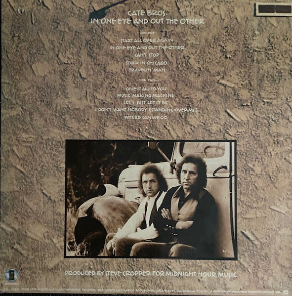 In One Eye And Out The Other