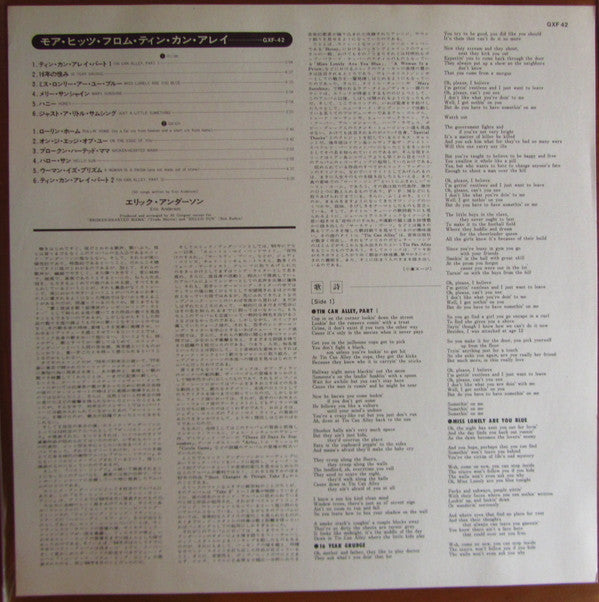 More Hits From Tin Can Alley