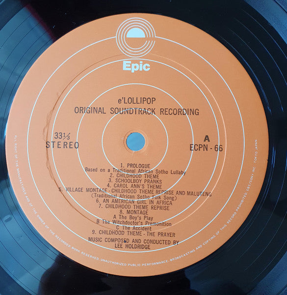 E' Lollipop (Original Soundtrack Recording)